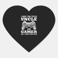 J'Ai Deux Titres Uncle Gamer Funny Gamer