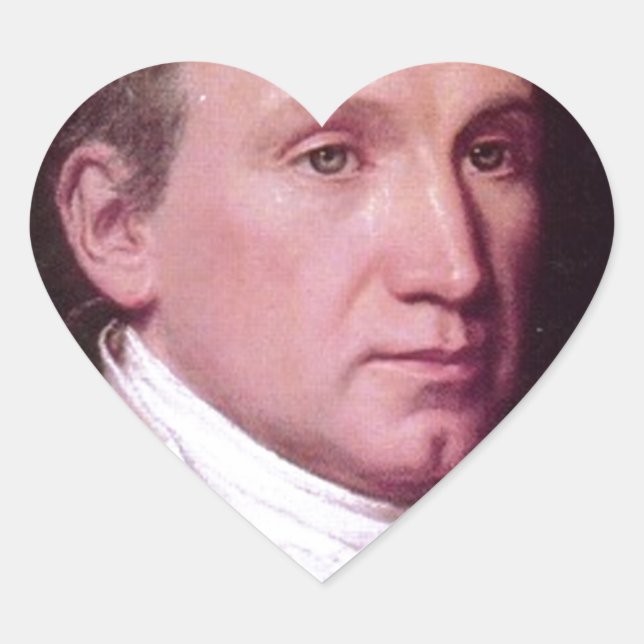 Sticker Cœur James Monroe (Devant)