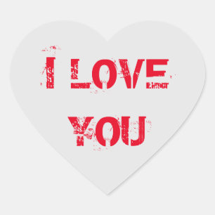 STICKER CŒUR JE T'AIME
