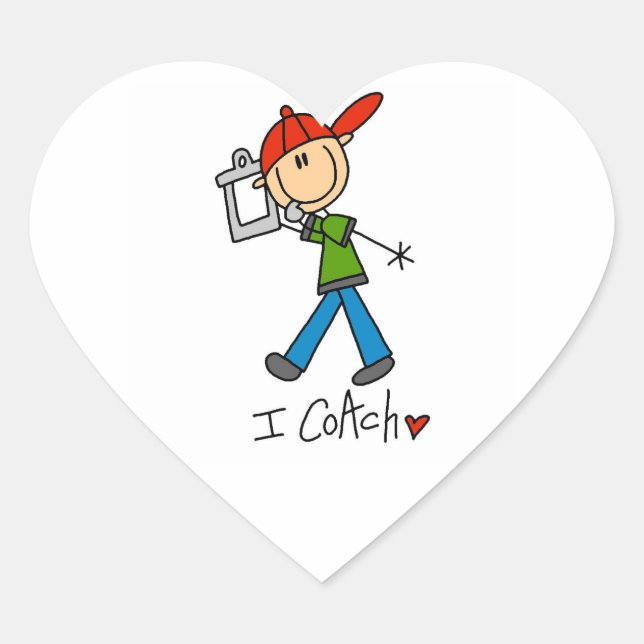 Sticker Cœur J'entraîne (Devant)