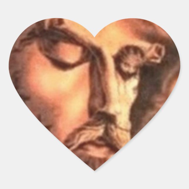 STICKER CŒUR JESUS (Devant)