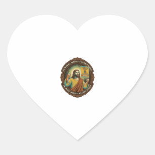 Sticker Cœur Jésus Abonnement Logiciel Expiré Paywall Tech O