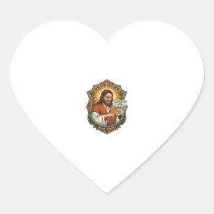 Sticker Cœur Jésus Appel Vidéo Accidentel Numéro Médias Sociaux
