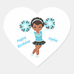 Sticker Cœur "Joyeux anniversaire"