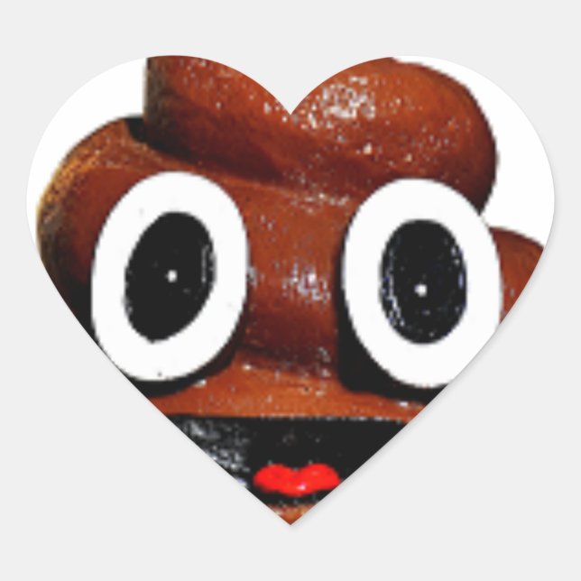 Sticker Cœur joyeux pote emoji (Devant)