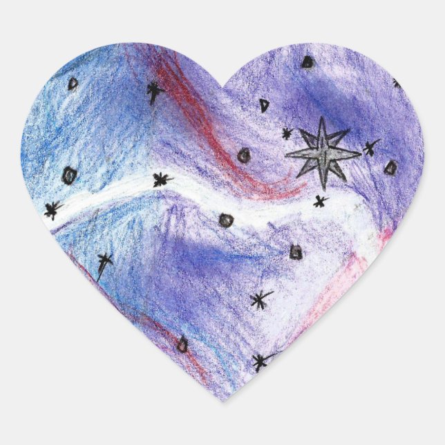 Sticker Cœur Kacie (Devant)