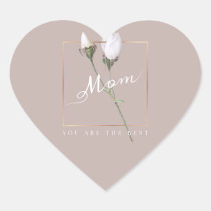 Sticker Cœur La meilleure maman
