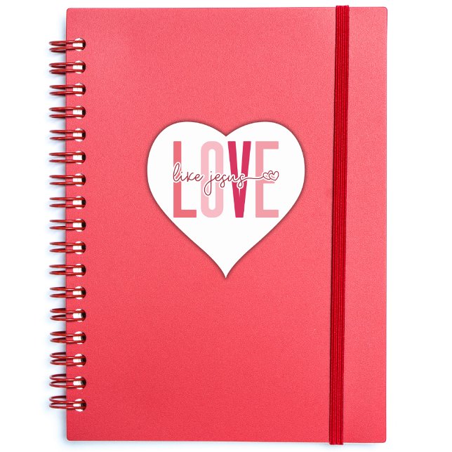 Sticker Cœur L'Amour Moderne de Christian Valentine comme Jésus (Créateur téléchargé)