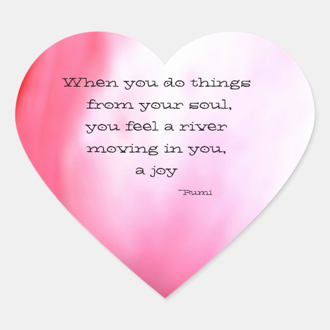 Sticker Cœur L'autocollant Soul- coeur (Devant)