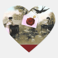 LE JOUR DE LA VALENTINE ROMANTIQUE AIME LE COEUR D