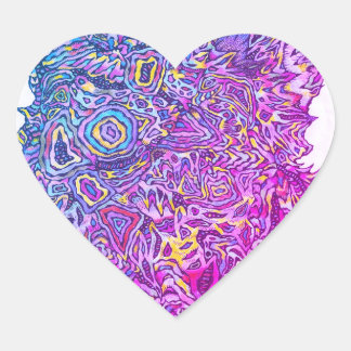 Sticker Cœur Le paradis des autocollants.