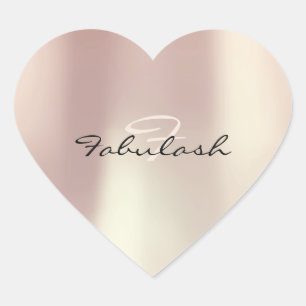 Sticker Cœur Le rose Girly de parties scintillantes de coeur de
