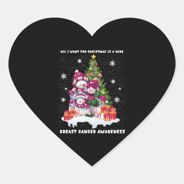 Sticker Cœur Le Tree de Noël (Devant)