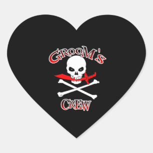 Sticker Cœur L'équipage de Groom