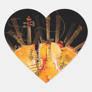 STICKER CŒUR LES CHAÎNES DU SOLEIL