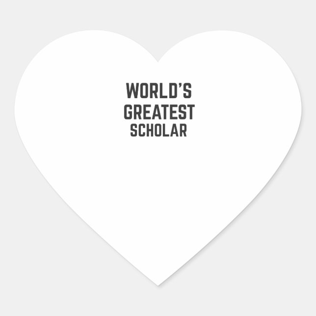 STICKER CŒUR LES GRANDS ÉLÈVES DU MONDE (Devant)