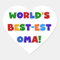 Les meilleurs cadeaux Oma Bright Colors du monde