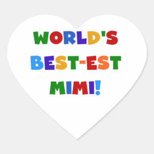 Sticker Cœur Les plus beaux maillots de couleur vive du monde