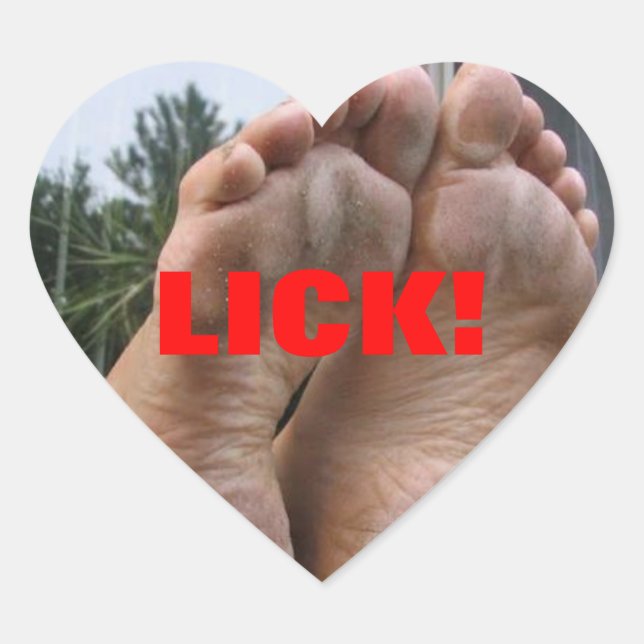 STICKER CŒUR LICK ! (Devant)