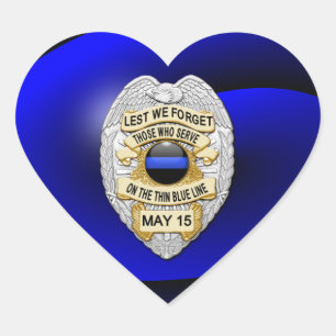 Sticker Cœur Ligne Bleue Mince Un-d'un-un-un-un