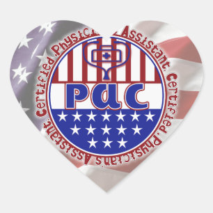 STICKER CŒUR LOGO PATRIOTIQUE PATRIOTIQUE