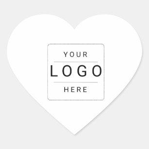 Sticker Cœur Logo personnalisé