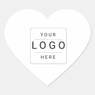 Sticker Cœur Logo personnalisé