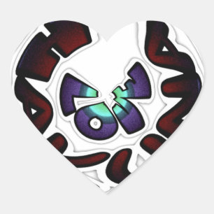 Sticker Cœur Love Hakuna Matata Art Imprimer