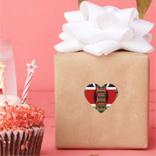 Sticker Cœur 🇰 🇪 Magical Kenya : Le cadre de l'unité et de la