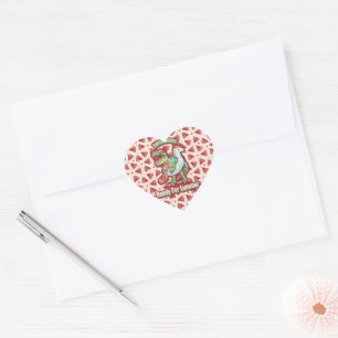 Sticker Cœur Maman Queen Floral