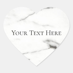 Sticker Cœur marbre