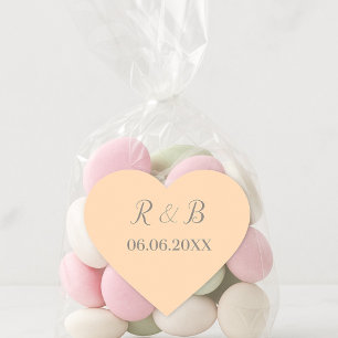 Sticker Cœur Mariage classique