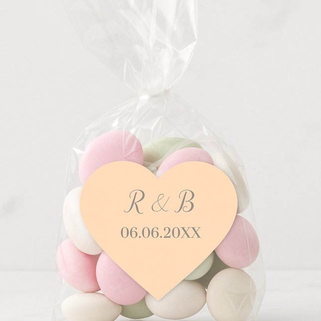 Sticker Cœur Mariage classique (Créateur téléchargé)