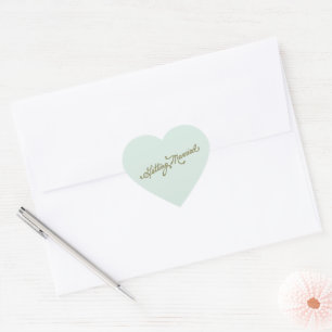 Sticker Cœur Mariage de police Sage Getting Married