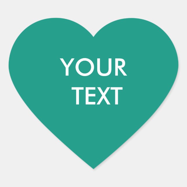 Sticker Cœur Marque moderne professionnelle personnalisée Emera (Devant)