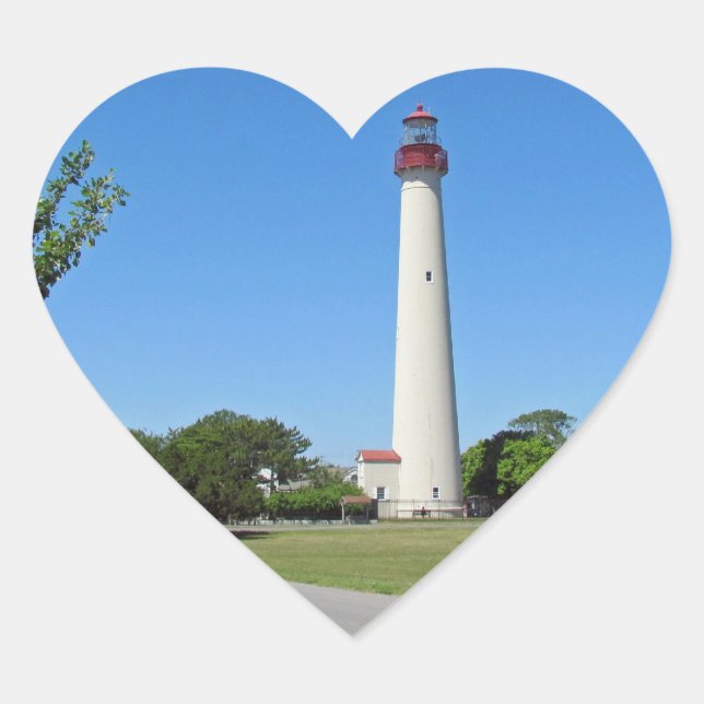Sticker Cœur May Lighthouse (Devant)