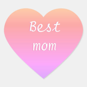 Sticker Cœur Meilleure maman Emoji