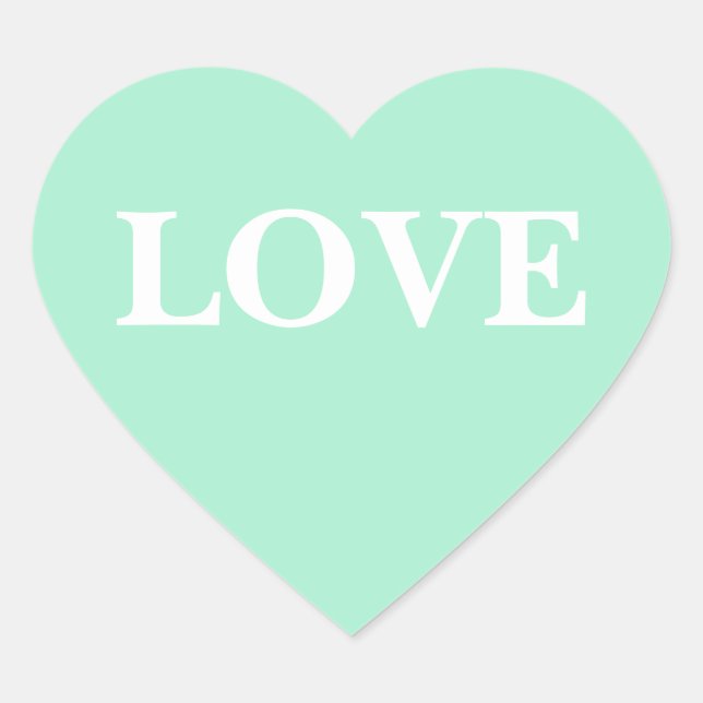 Sticker Cœur Mention lumineuse Invitation personnalisée (Devant)