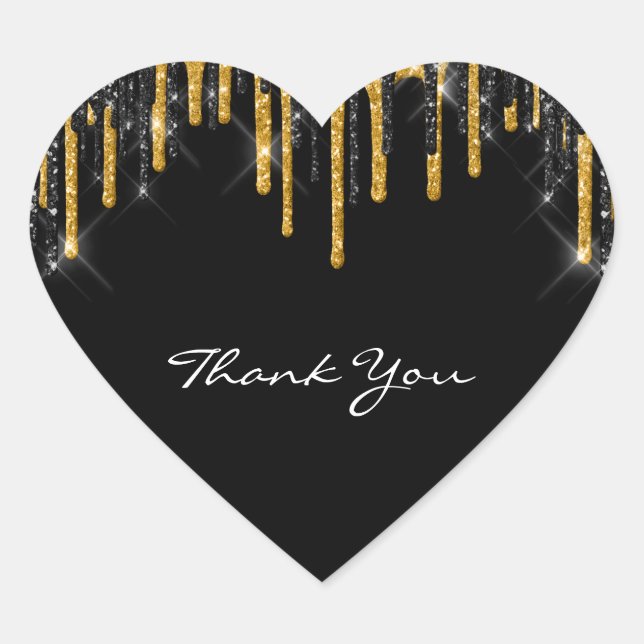 Sticker Cœur Merci Nom Mariage Silver Grey Gold Drivers (Devant)