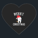 Sticker Cœur Merry Christmas Tooth Doctor dential<br><div class="desc">Merry Christmas Tooth Doctor dential</div>