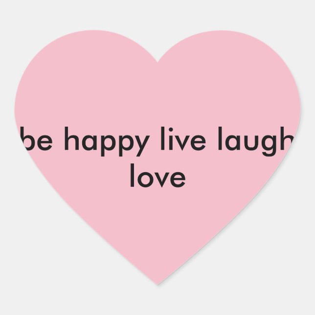 Sticker Cœur miroir (Devant)