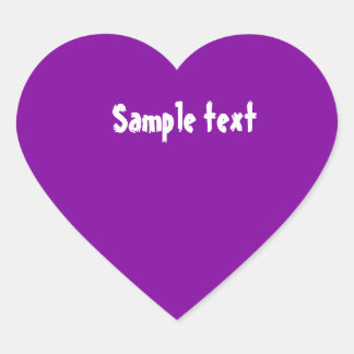 Sticker Cœur Modèle DIY changez facilement de couleur ajoutez p