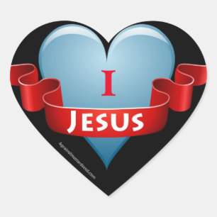Sticker Cœur Mon coeur Jésus