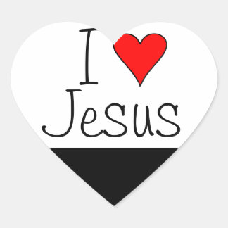 Sticker Cœur Mon coeur Jésus