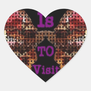 Sticker Cœur Mon souhait