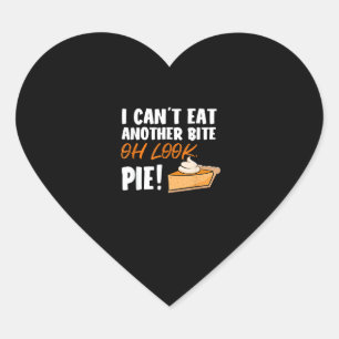 Sticker Cœur Ne peut pas manger un autre morceau Oh Look Pie -