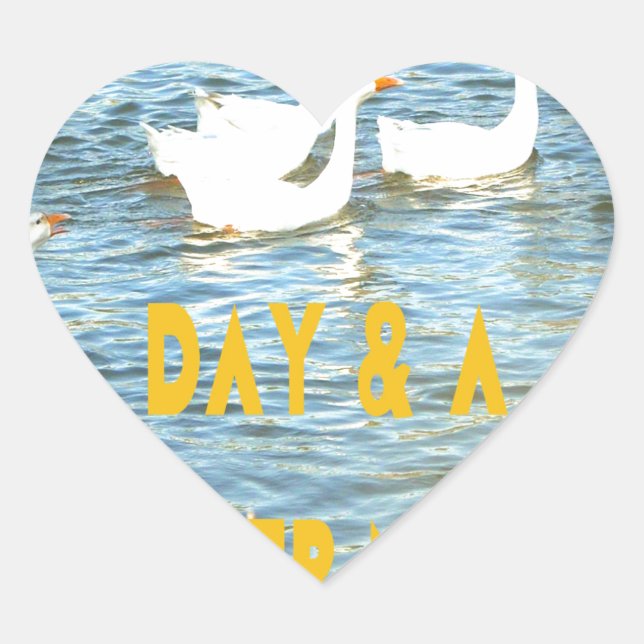 Sticker Cœur Nous laissons toujours nos clients heureux et sati (Devant)