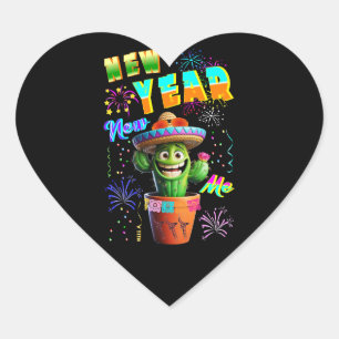 Sticker Cœur Nouvel An
