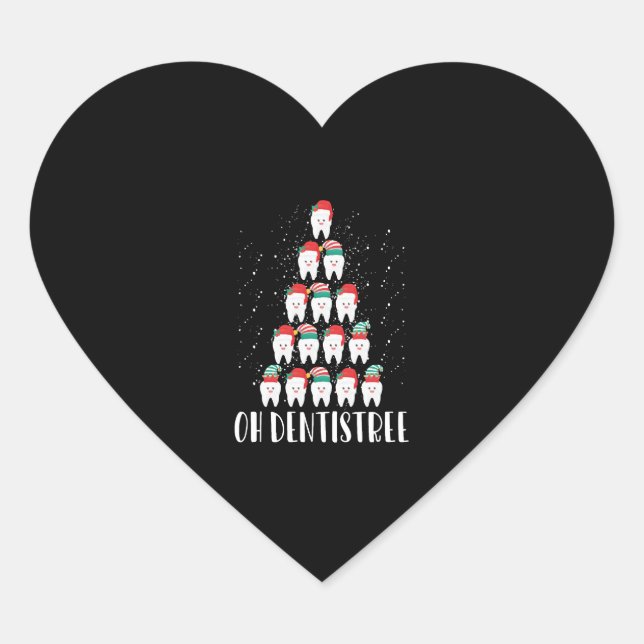 Sticker Cœur Oh Dentistree Funny Dentistree Dentistree Chirurgi (Devant)
