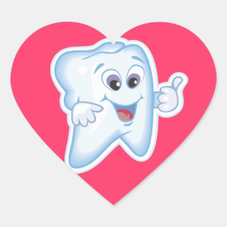 Sticker Cœur Orthodontie orthodontique Orthodontie